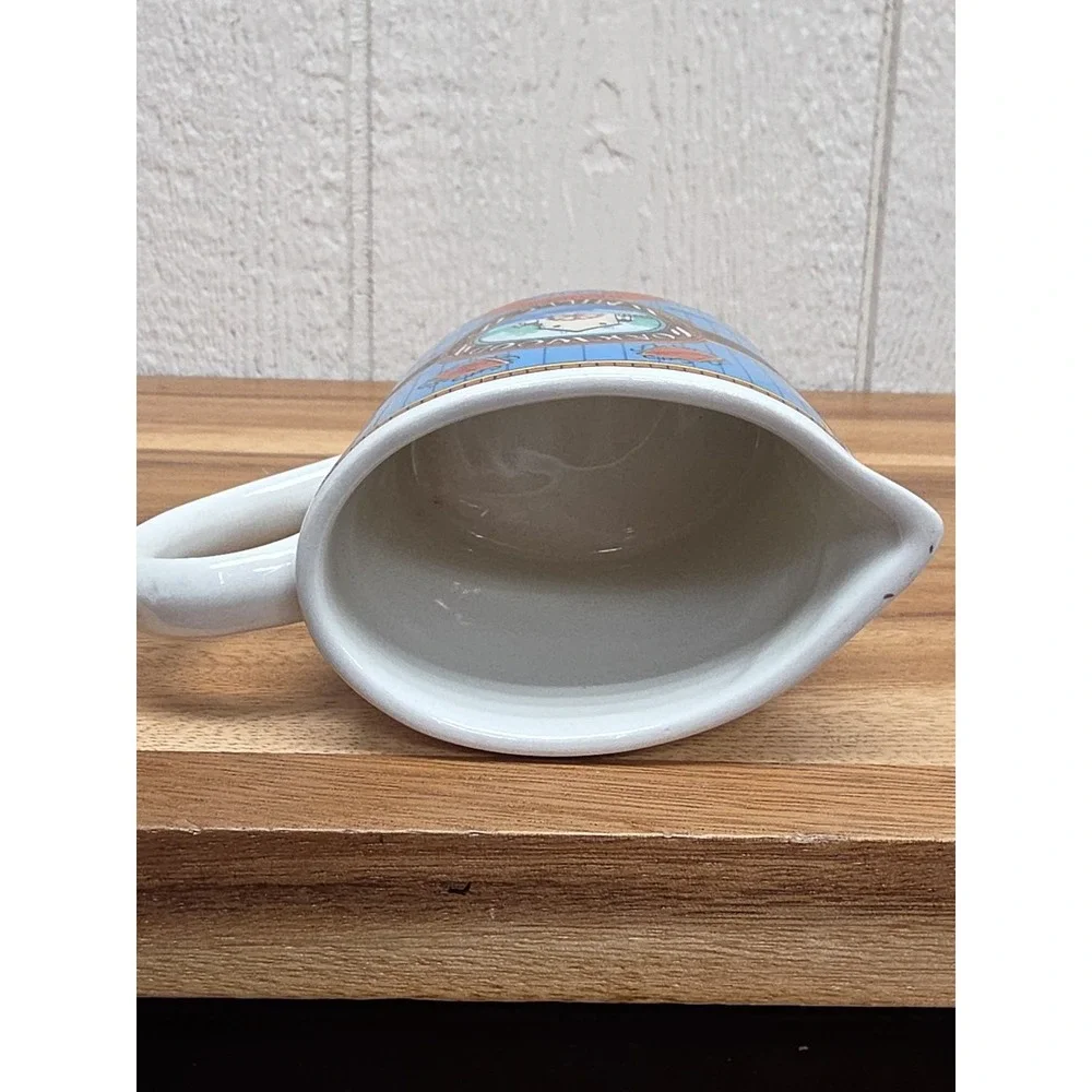 Vintage Oakwood Mills Grainery Feed & Seed Gravy Holder Cleveland, OH